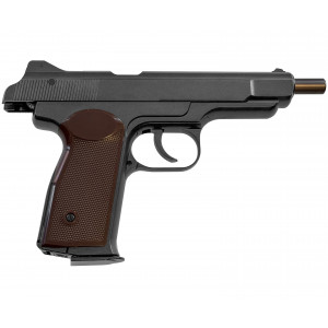 Пневматический пистолет Borner APS Blowback Black, кал. 4,5 мм (Стечкина) Пневматический пистолет Borner APS Blowback Black, кал. 4,5 мм (Стечкина)